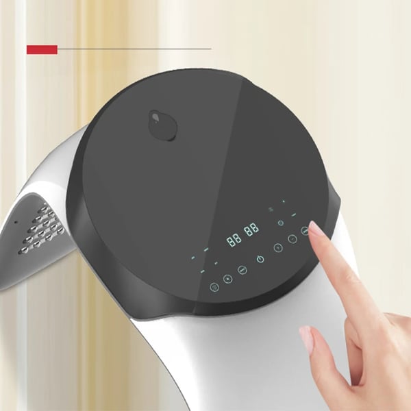 Ansigtsmaske, Højfrekvent Nano Spray, Smart Berøringskontrol,Rød