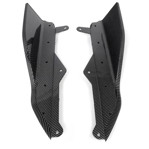 Side Skirts Trim, Carbon Fiber Look, Kompatibel med G42-modeller,Kulfiberlook