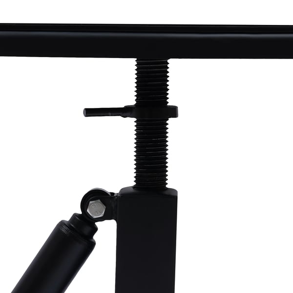 Motorcykel løftestativ, 400 kg kapacitet, justerbar højde 25-40 cm, panelstørrelse 28 x 17 cm, brutovægt 6,6 kg, holdbar stål konstruktion