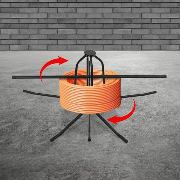 Rørretter Rullemaskine, Høj Belastningskapacitet, Brugervenligt Design,sort
