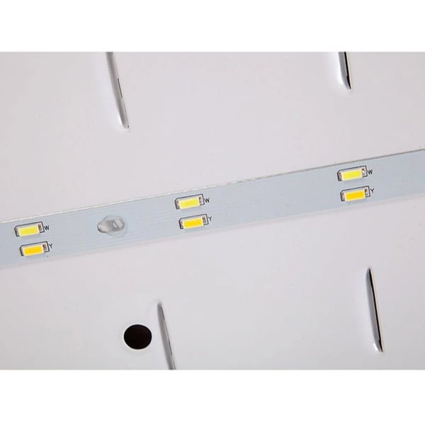 Loftlampe, LED-teknologi, fyrretræ og PVC, varmt lys, nem installation, elegant design