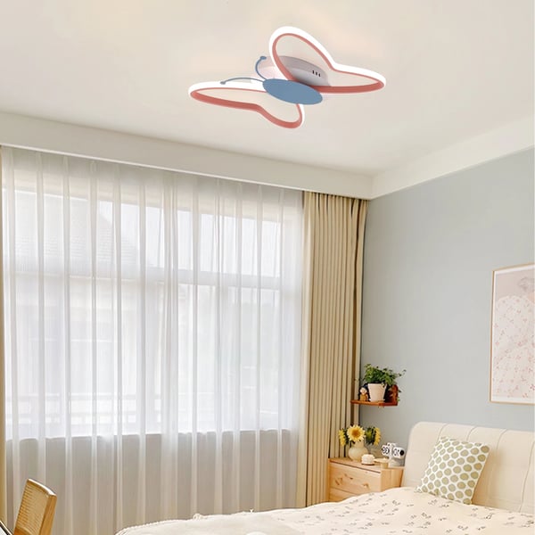 Loftlampe, Aluminium Materiale, Dæmpbar Funktion, AC Strømkilde, CE Certificeret, Lysdækningsområde 107,64-161,46 ft²