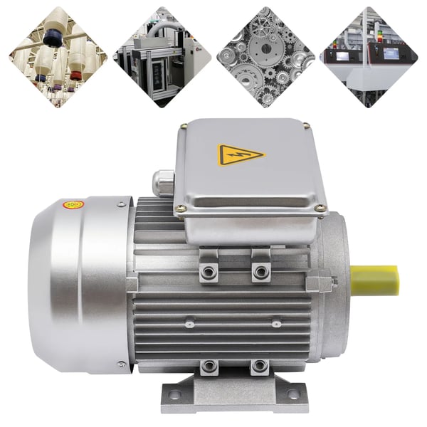 Elektrisk Asynkronmotor, 750W Effekt, 1380 RPM Hastighed, IP55 Beskyttelse