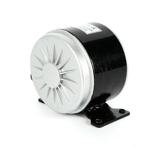 24V DC motor, 250W effekt, 2750 RPM hastighed,Sort, 1STK