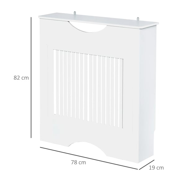Radiator Dække, Anti-Tip Design, Moderne Æstetik,Hvid