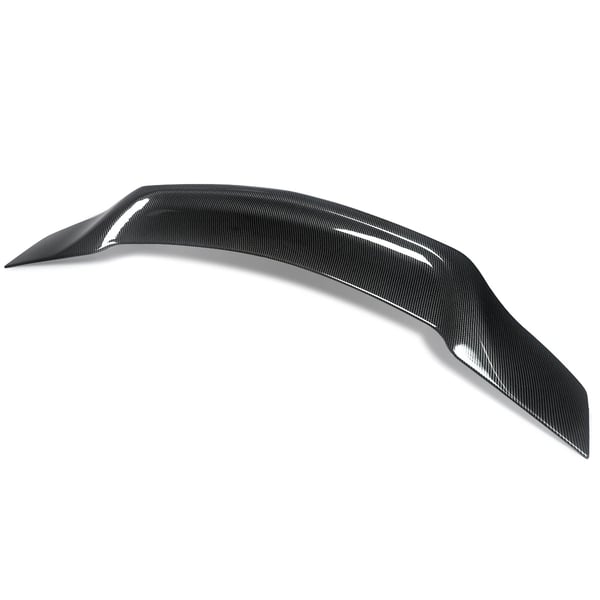 Bagagerums Spoiler Vinger, Høj Kvalitet ABS, Kompatibel med Mercedes Benz W204 C-Klasse, Carbon Fiber Look
