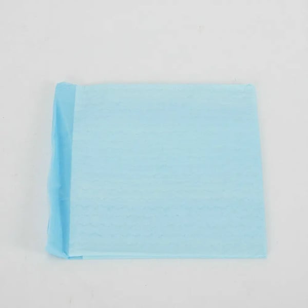 Kæledyrspuder, Non-woven stof, 45 x 33 cm, 100 stk., Blå, Absorberende polymer
