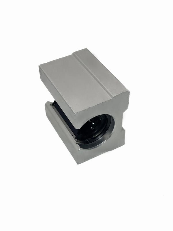 Lineær kugleleje blok, bredde 48 mm, længde 50 mm, indvendig diameter 10 mm, højde 39 mm, skruehul 4-M6