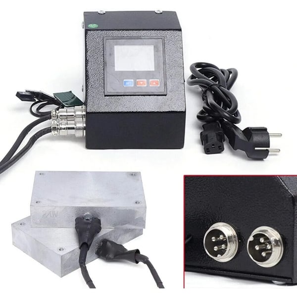 Rosin Presse, LCD Temperaturkontrol, Varmeplade Kit,MULTI