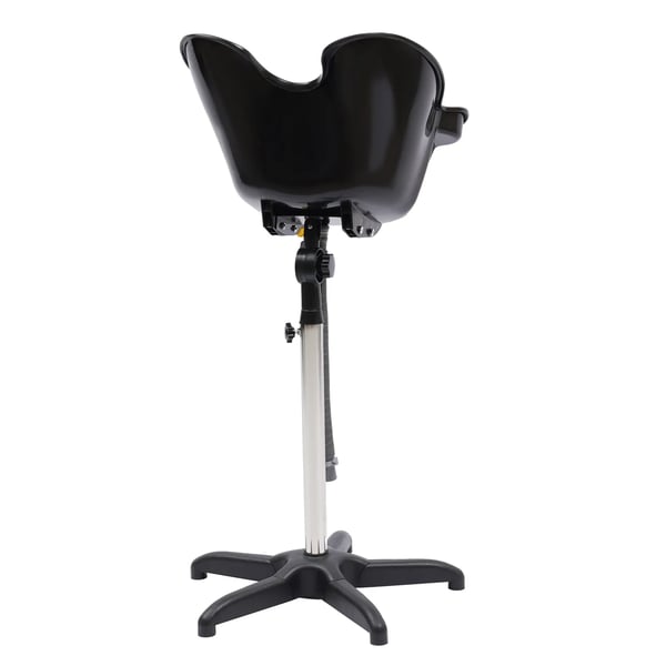 Hårvaskebassin, Justerbar Højde, Ergonomisk Design,sort
