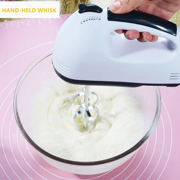Stand Mixer, 7 hastigheder, holdbar plastkonstruktion,sort