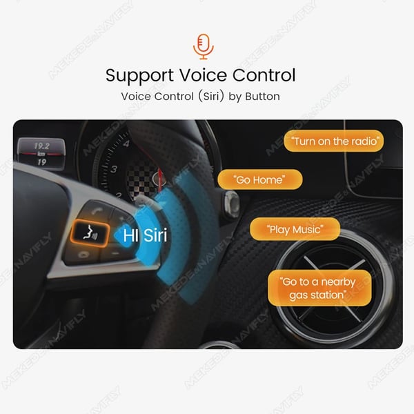 Bilskærm Opgradering, Trådløs CarPlay, Android Auto Kompatibilitet,MIB