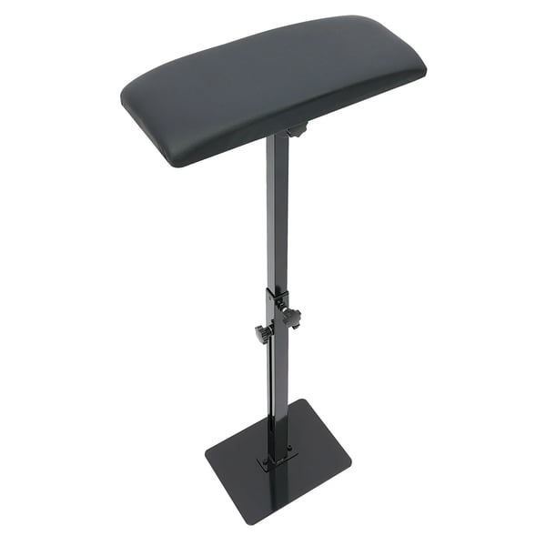 Tatoveringsarm/benstøtte, justerbar højde 68-100 cm, alsidig pudevinkel, bærbart design