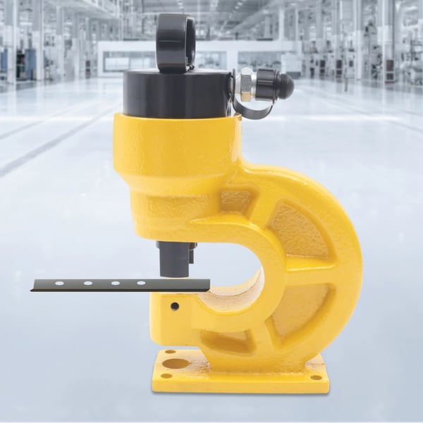 Hydraulisk Stansemaskine, 31T Stansetryk, 3,74-tommer Halsdybde,Gul