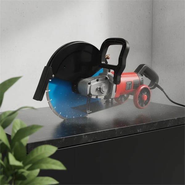 Groove Maskine, 3500W Motor, Maksimal Skæredybde 135mm,Blå