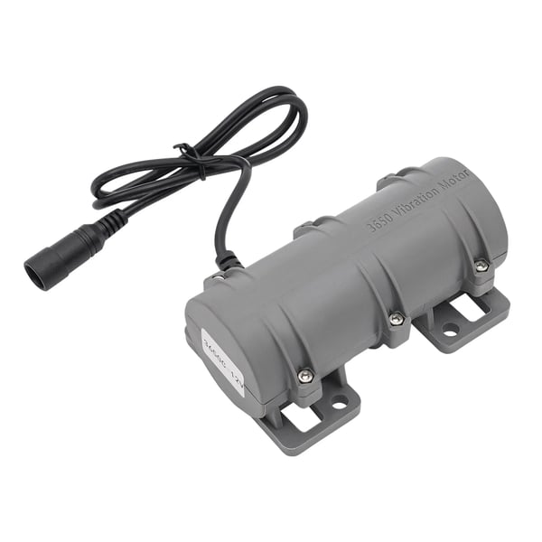 Vibrationsmotor, DC 12V, Hastighet upp till 3800RPM, Fjärrkontroll upp till 100m, 0.5A Ström, 8W Effekt