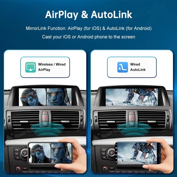 CarPlay-moduuli, langaton yhteys, kompakti luksusauto,CIC-järjestelmä