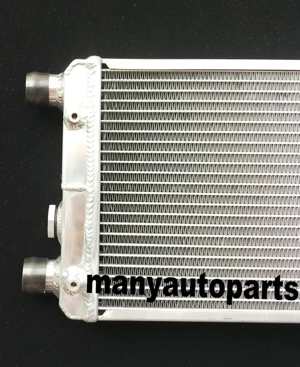 Aluminiumkøler, designet til Fiat Cinquecento Sporting (1994-1998), letvægts, forbedret køleydelse