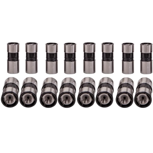 Hydrauliske løftere, varmebehandlet kromlegeret stål, længde 35 mm, bredde 17 mm, højde 3,5 mm, passer til SBC og BBC motorer