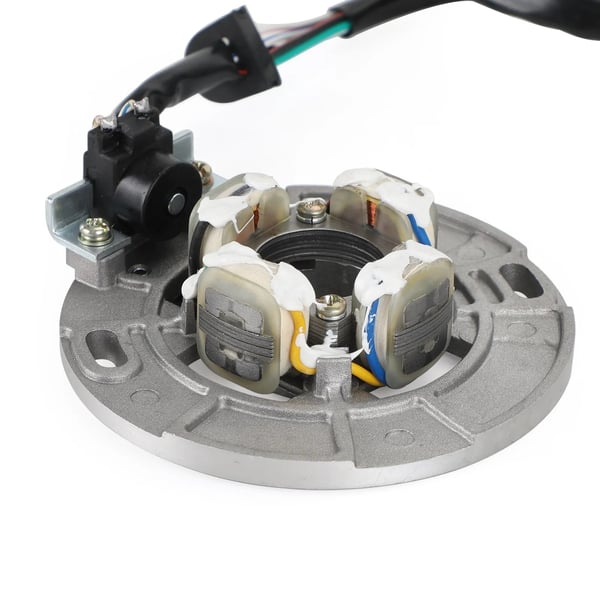 Generator Stator Spole, Højeste Kvalitet Kobberviklinger, Passer til Yamaha YZ65 og YZ85, Modstandsdygtig over for 200 Grader Celsius