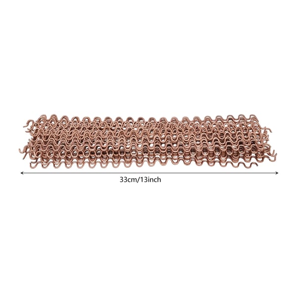 Denturetrækker Bølge Svejseledninger, 0,8 mm Diameter, 200 mm Længde, Egnet til Bilreparation, Sæt af 50 Stykker, Kobberbelagt Overflade