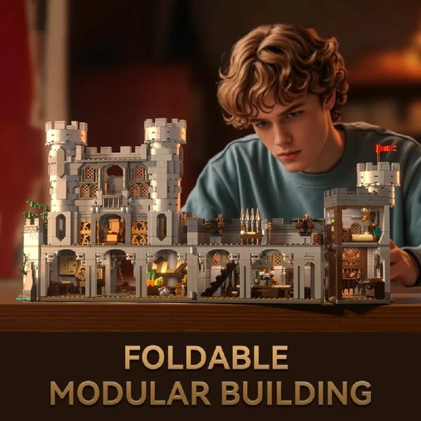 Samlingsmodel, 2654 Stykker, Kreativ Puslespiloplevelse,med instruktion