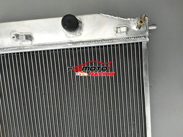Kylare, legerat aluminium, framplacering, för C6 Z06 ZR1 9-7x V8, förbättrad kylningseffektivitet, lätt design