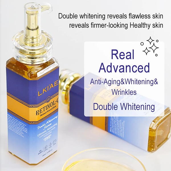 Hudblegning Lotion, Naturlige Ingredienser, Alle Hudtyper,5 I 1 Sæt