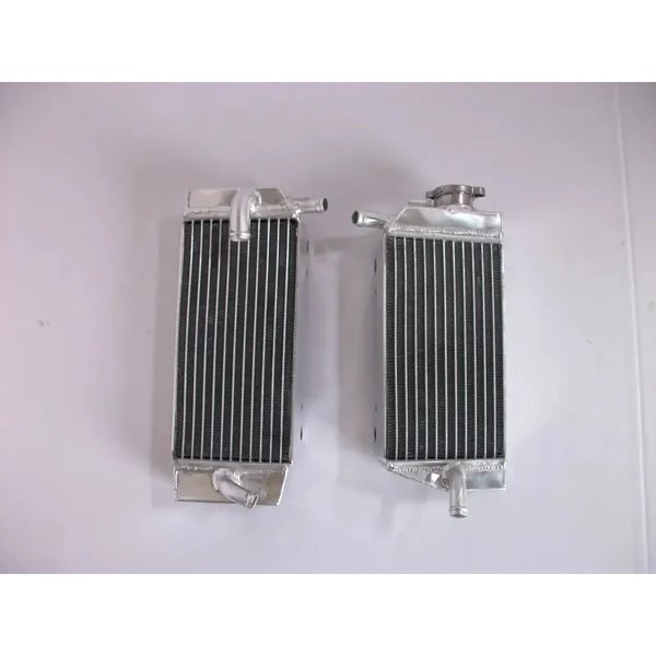 Radiator, aluminiumlegering, forbedret kølekapacitet, holdbar konstruktion, kompatibel med Honda CRF450R/CRF450 2005-2008