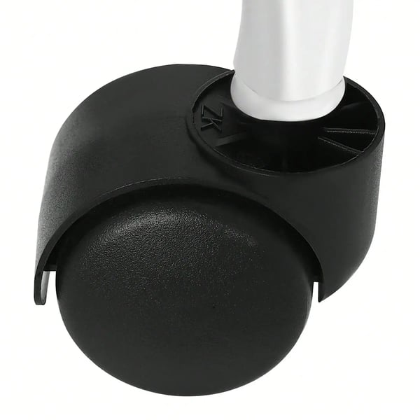 Ergonomisk Skammel, Justerbar Højde, Rullestol,Rød