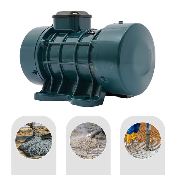 Betongvibratormotor, 250W, 2840rpm, 220V, 0,67 A, 150kg vibrationskraft