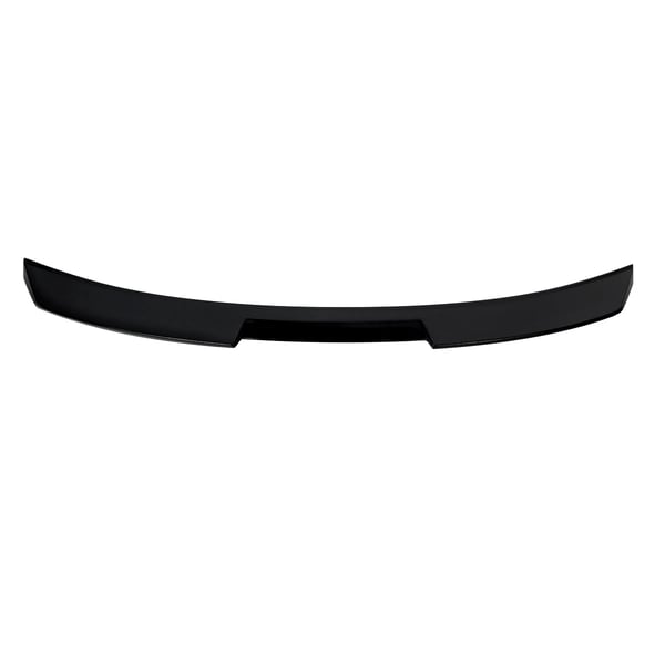 Bagspoiler, V Sport Stil, Blank Sort Finish,sort