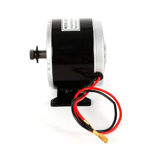 Elektrisk børstmotor, 250W, 24V DC, Max 2750 RPM, 13,5 Ampere, kædetræk