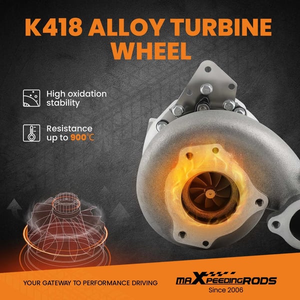 Turbocharger, OM642 Motor Kompatibilitet, Dimensioner: 30 cm x 28 cm x 24 cm, Vægt: 8 kg, Turbo Model: GTA2052GVK