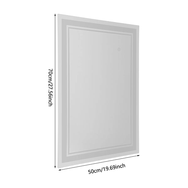 Spegel, Dimbar, Modern Design,Silver