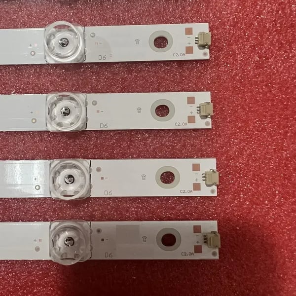 LED Baggrundsbelysningsbar, 675 mm Længde, Dæmpbar, Aluminium Materiale, Kompatibilitet med Flere Modeller, 60 Lumen Flux