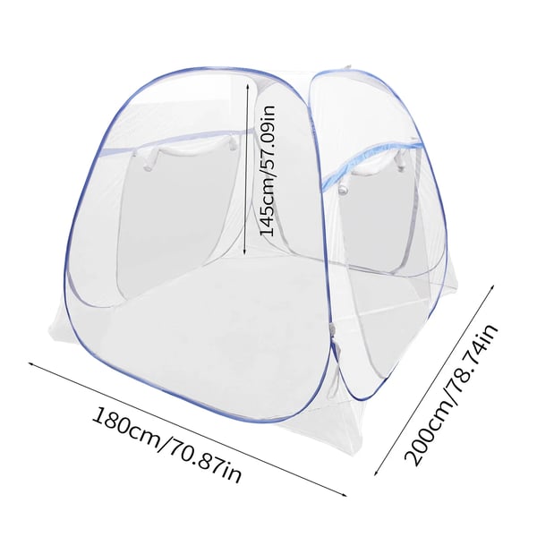 Myggenet, Insektbeskyttelse, Børnesikkerhedsdesign,HVID