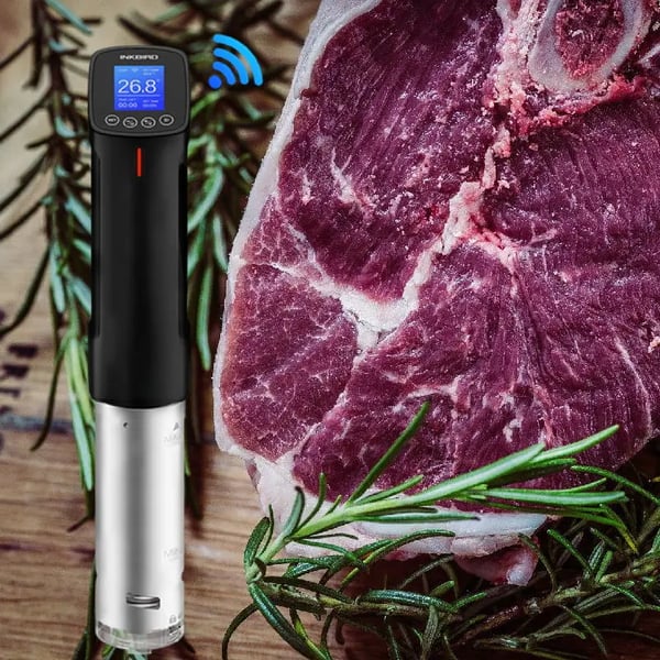 Sous Vide Koger, Digital Skærm, Wi-Fi Kontrol,EU-stik (220V)