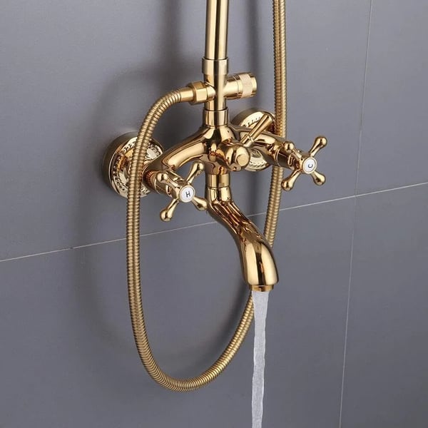Guld Bruser Sæt, Moderne Design, 3 Spray Tilstande,Gylden