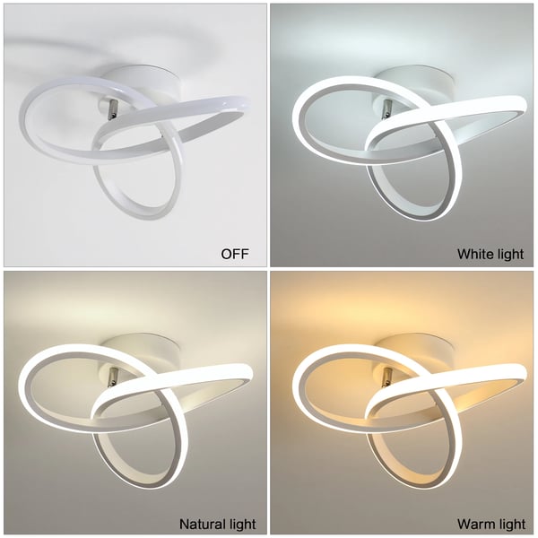 Loftlampe, Dæmpbar, Moderne Stil,HVID