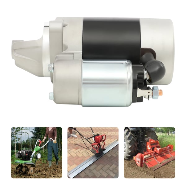 Startermotor, 12V, 1KW effekt,12V 1KW
