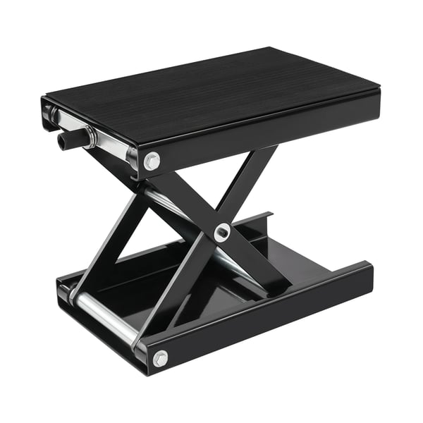 Motorcykellift, Højdejusterbar, 500 kg Kapacitet,Sort