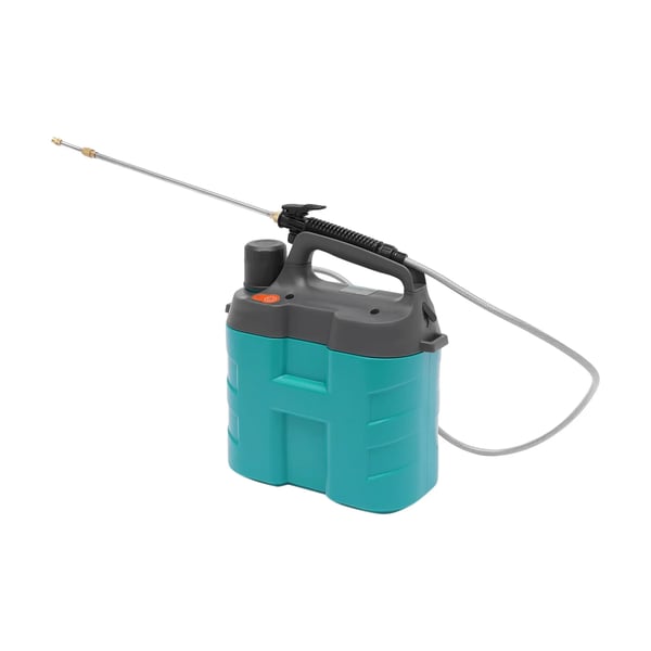 Elektrisk Plantesprøjte, 2 Gallon Kapacitet, Letvægtsdesign, Teleskopisk Stang, Batteridrevet, Justerbar Dyse