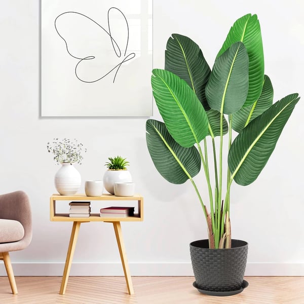 Teko-puu, Elävän näköinen lehvästö, Helppo hoitaa,120cm