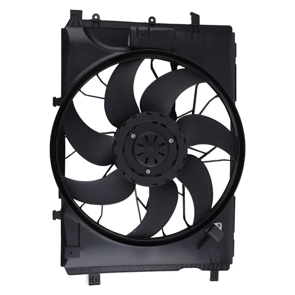 Kylfläkt, Elektrisk Drivtyp, 850 W Effekt, 7 Fläktblad, 77 cm Längd, 57 cm Bredd