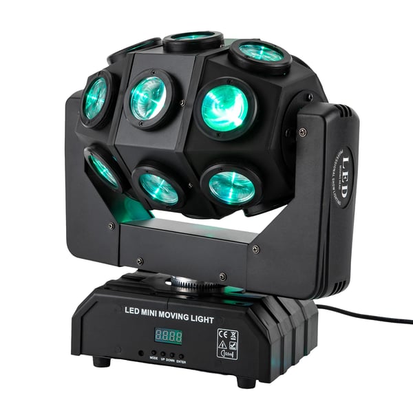 Lavavalot, DMX512-ohjaus, Äänitoiminto