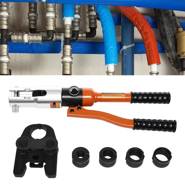 Krympetang, Holdbar Konstruktion, Ergonomisk Greb,sort