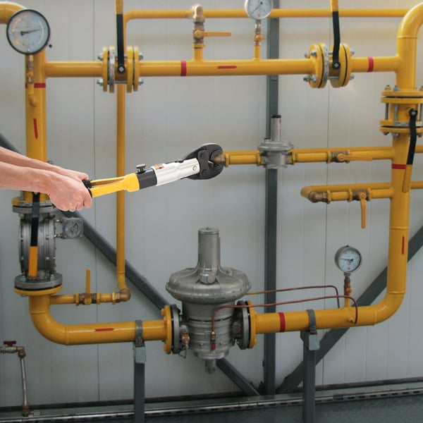 Hydraulisk Rørtryk Værktøj, 10T Klemkraft, Fritstående Design,Gul