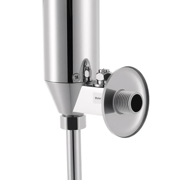 Automatisk Sensor Urinal Flush, Kobber, DC 6V, Automatisk Induktion, Vægmonteret, Justerbar Induktionsområde 55-65cm