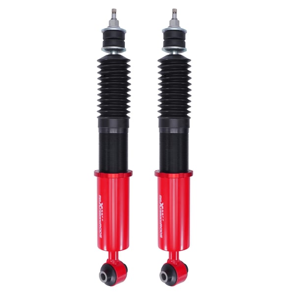 Coilovers, Justerbar Højde 1-3 tommer, 24-Trins Dæmpningssystem, Højstyrkestål, Belastningskapacitet 2000 lbs, Passer til Ford Mustang 2005-2014